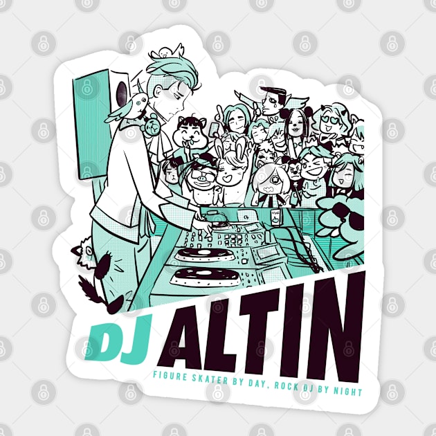 DJ Altin Shirt 1 Sticker by Astrayeah